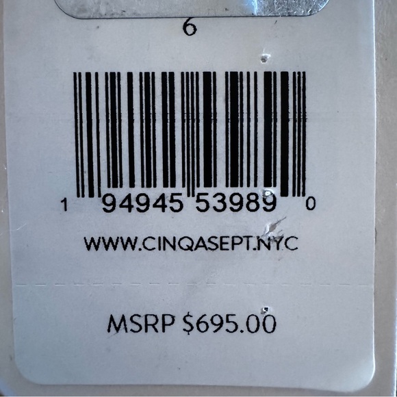 Cinq à Sept Sandry Crystal Halterneck Gown Black Size 6 NWT Formal Evening Dress - Picture 11 of 12